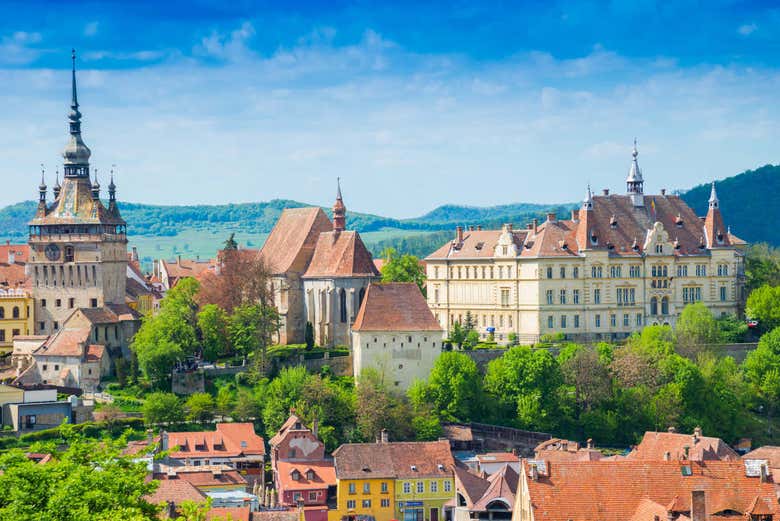 A view of Sighisoara 