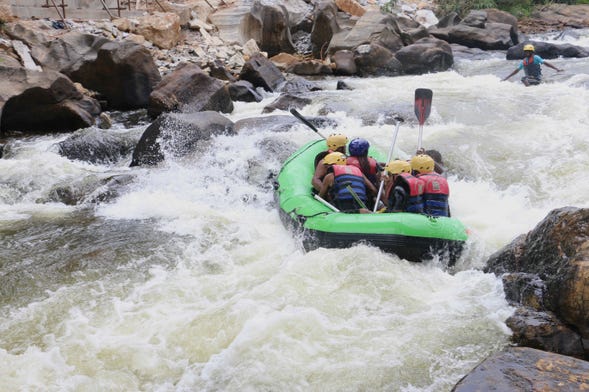 Ruta privada de rafting en Kitulgala