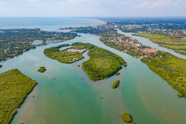 Negombo Lagoon, Sri Lanka