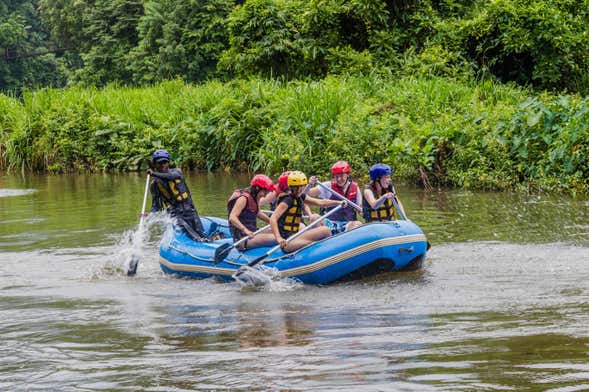 Rafting en Kitulgala