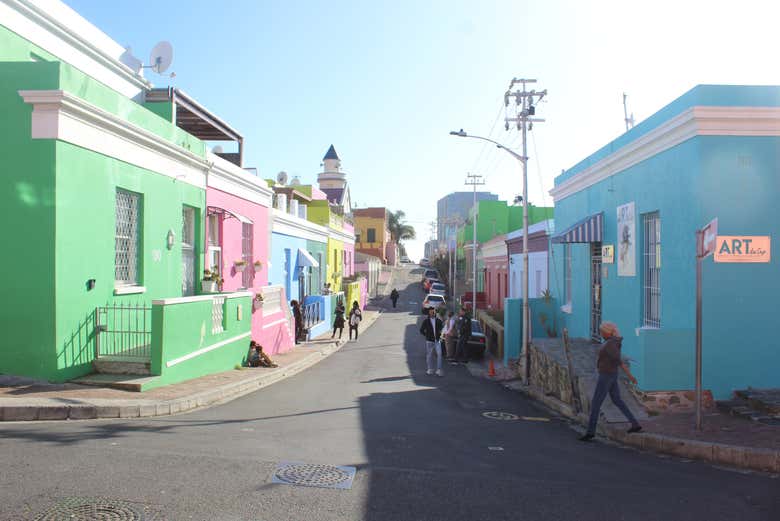 Casas de colores en Bo Kaap