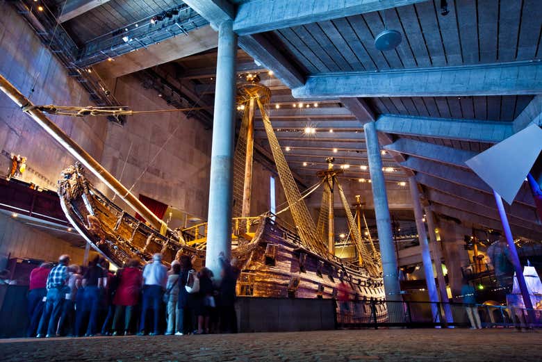 Visite privée au musée Vasa de Stockholm