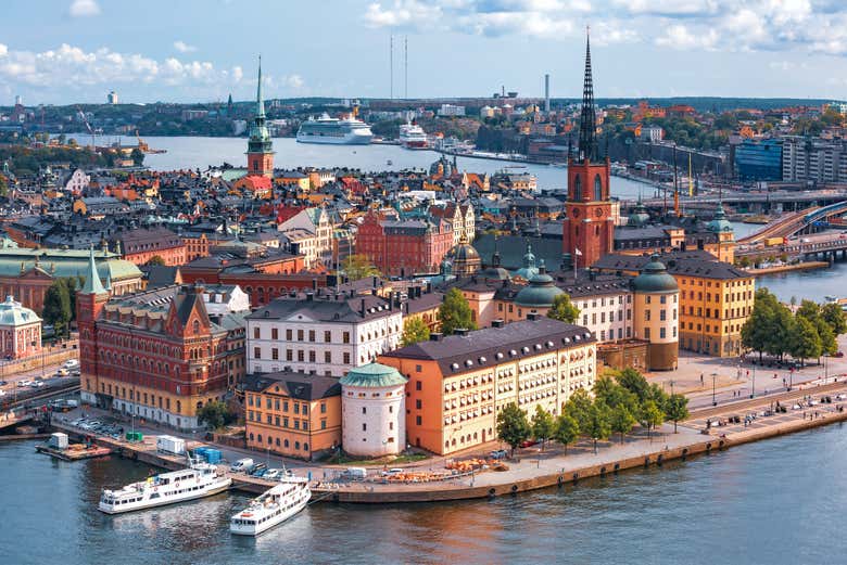 Panorámica de Gamla Stan 