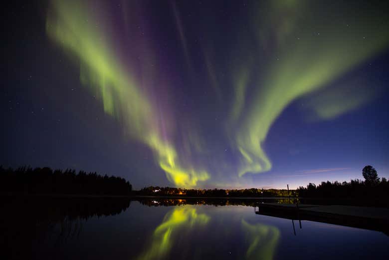 Northern Lights in Kiruna