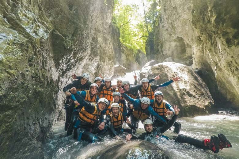 Canyoning in Interlaken