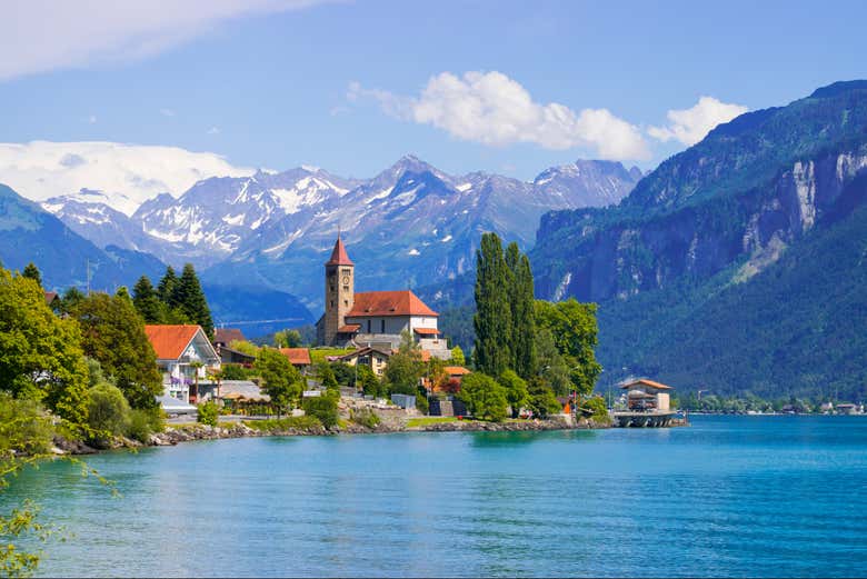 Marvel at the stunning Lake Brienz