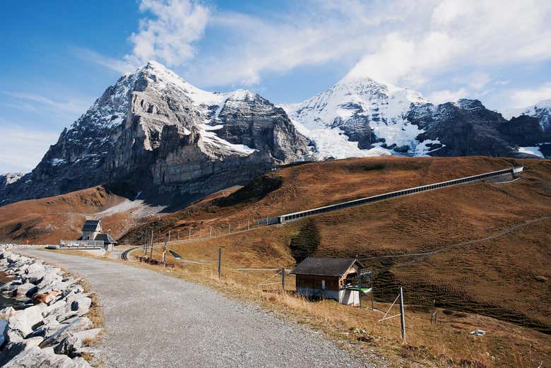 Paisagens suíças alpinas