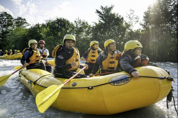 Rafting no rio Lütschine