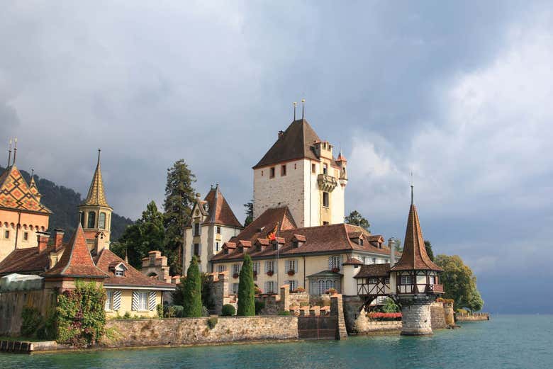 Castillo Oberhofen en Interlaken