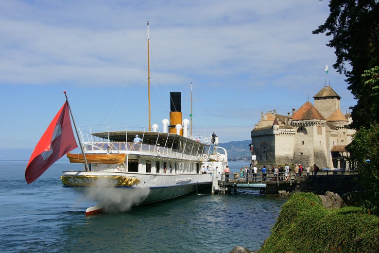 Our boat for the trip