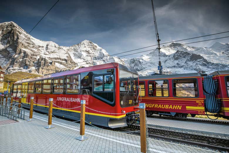 Tren con destino Jungfraujoch