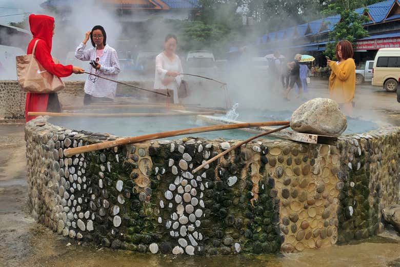 Alle sorgenti di acqua calda