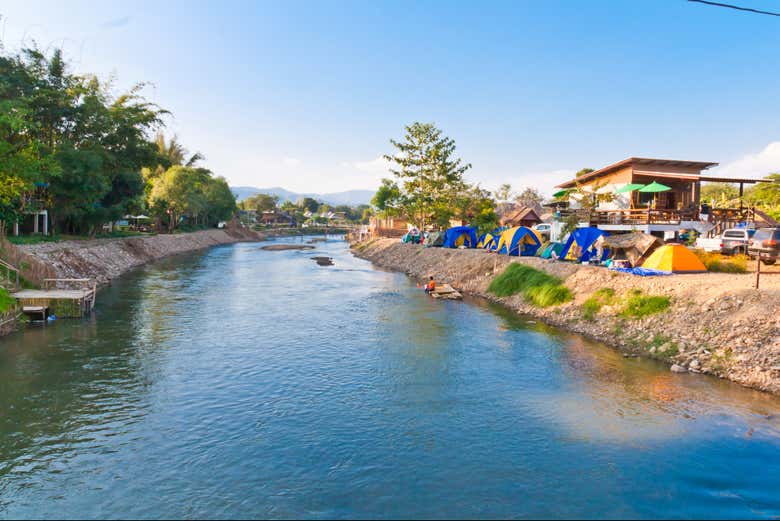 Pai River in Chiang Mai, Thailand