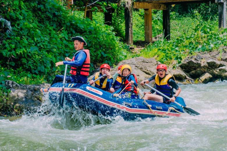 Rafting en Phang Nga, Tailandia