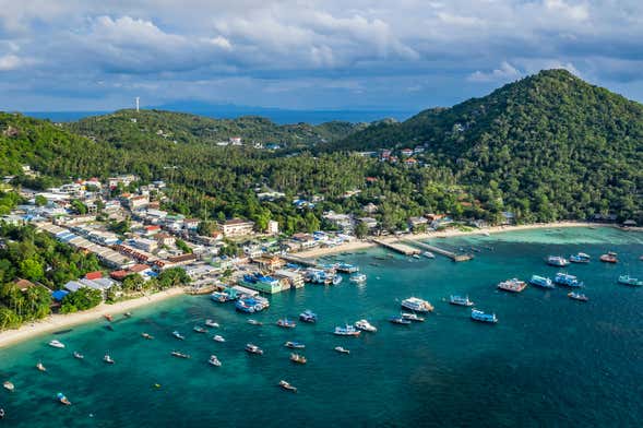 Excursión a Koh Tao y Koh Nang Yuan en lancha rápida