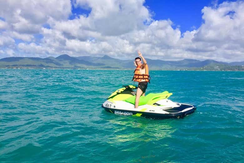 Jet ski tour of Ko Pha Ngan