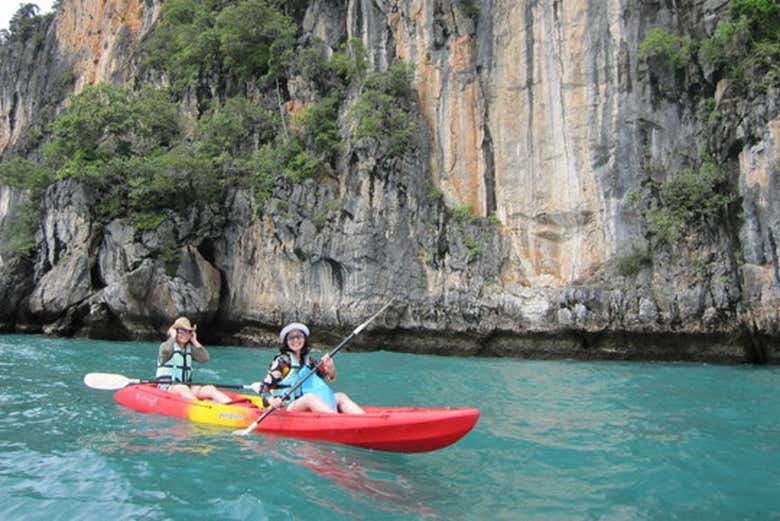 Tour en kayak por Ao Thalane