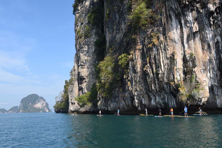 Recorriendo Phuket en paddle surf