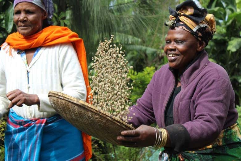 Mujeres del poblado Mulala