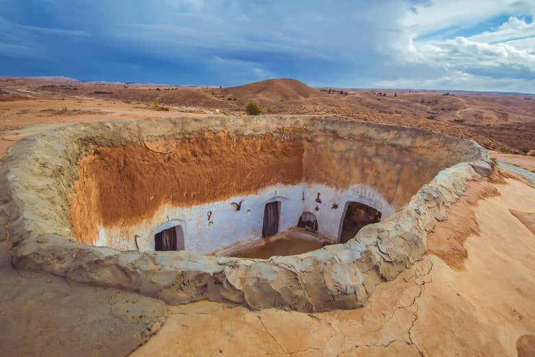 Matmata, célèbre pour ses maisons troglodytes