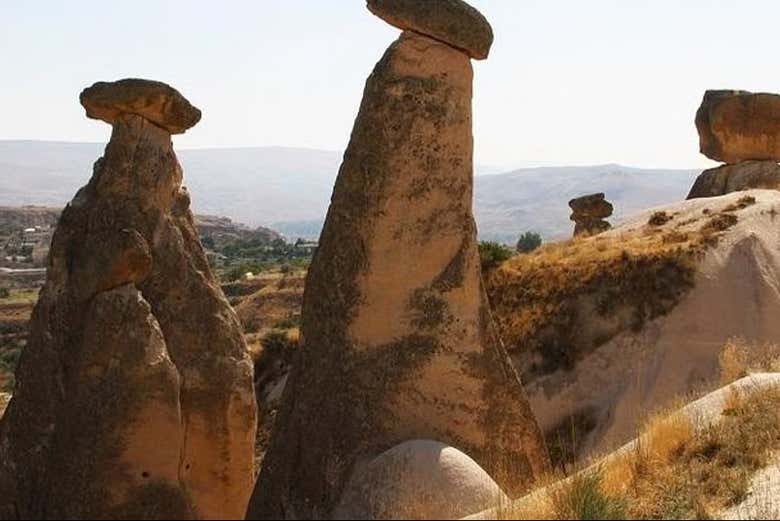 Admire the rock formations in the Devrent Valley