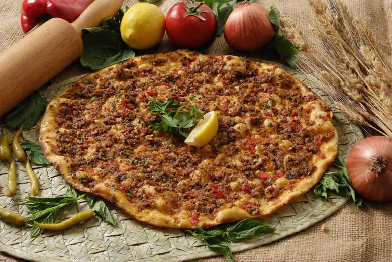 Turkish pizza