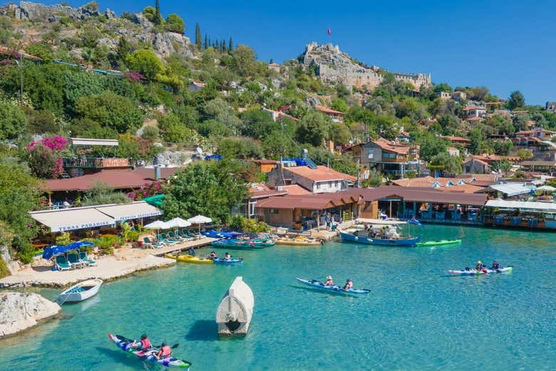 Admire idyllic views of the Turkish Riviera 