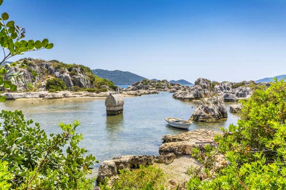 Excursão a Kekova de barco