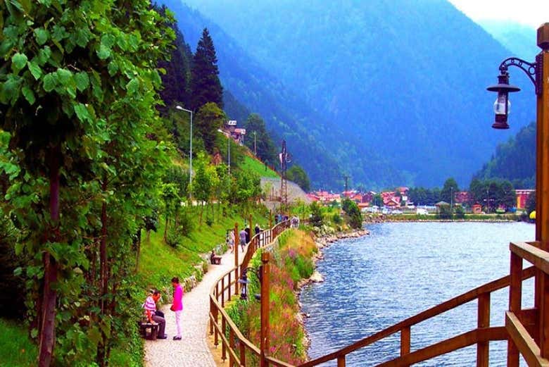 An alpine valley in Turkey