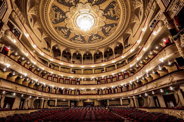 Inside the impressive National Opera