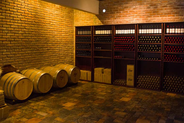 Instalaciones de la bodega Fripp