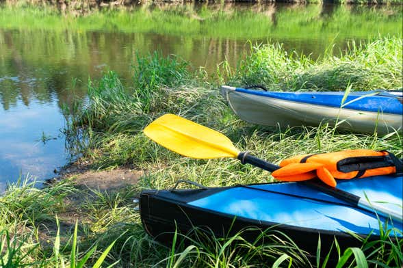 Tour en kayak por el Arroyo del Sauce