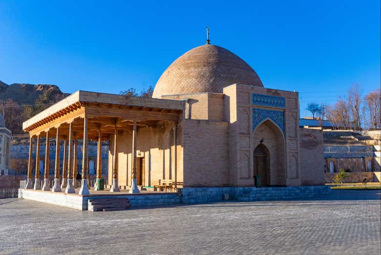 The famous Mosque of Nurata