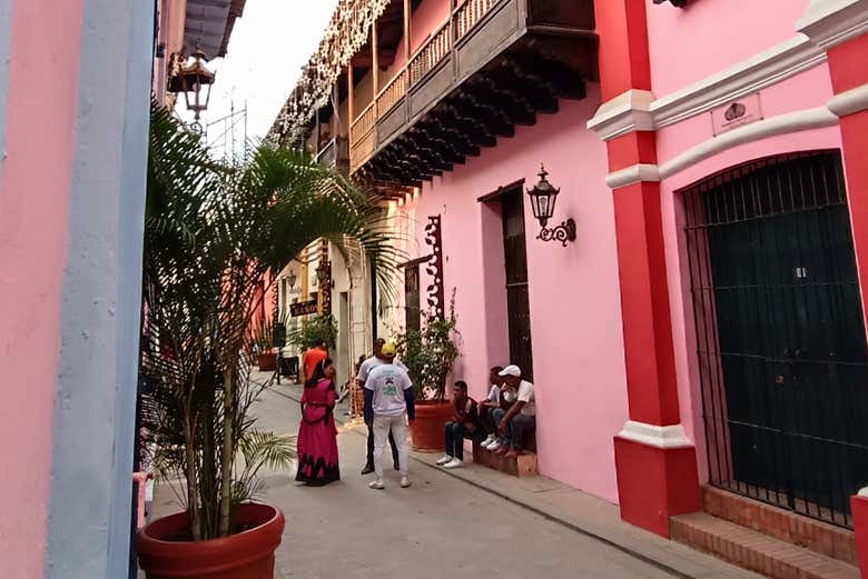 Coloridas calles de La Guaira