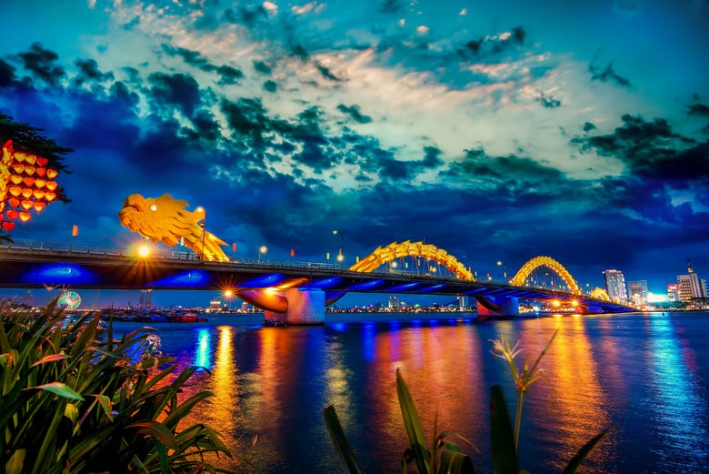 Dragon Bridge in Da Nang