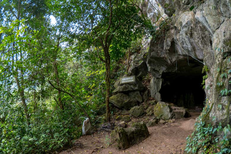 Uma gruta no Parque Nacional Cuc Phuong  