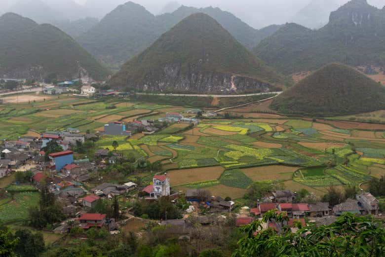 Landscapes in the province of Ha Giang