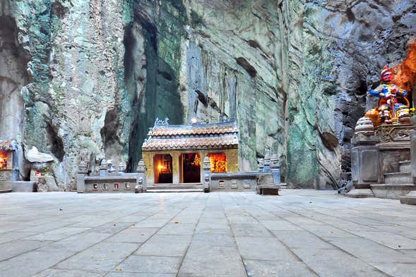 Excursión a las Montañas de Mármol y la pagoda Linh Ung