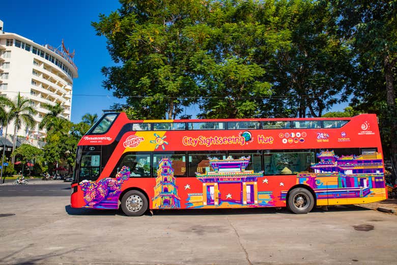 Hop on the Hue Sightseeing Bus!