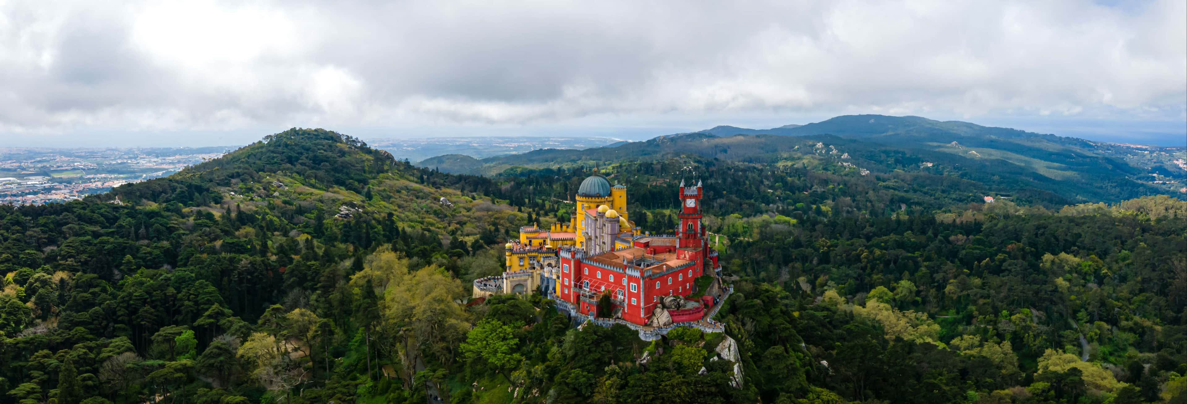 Sintra, Cabo da Roca, Cascais, Palacio da Pena y Quinta da Regaleira